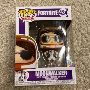 Moonwalker funko pop head from fortnite